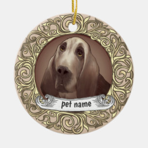 Bloodhound Dog Loving Memory ornament