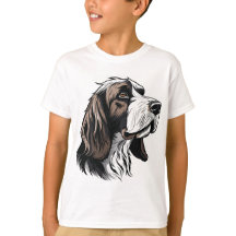 Bloodhound dog portrait