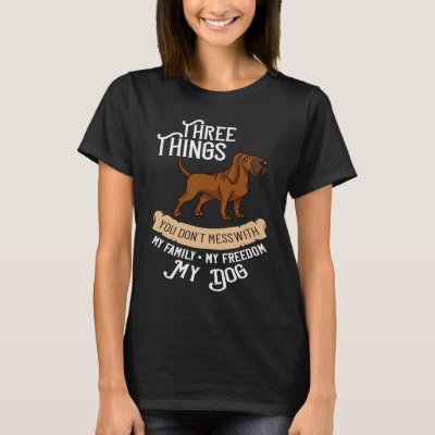 Bloodhound Dog  Puppies Owner T-Shirt