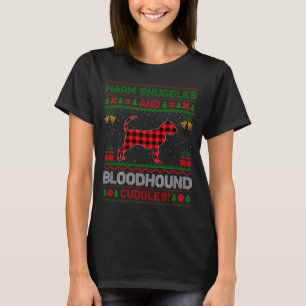 Bloodhound Dog Ugly Christmas Sweater Funny Dog Lo