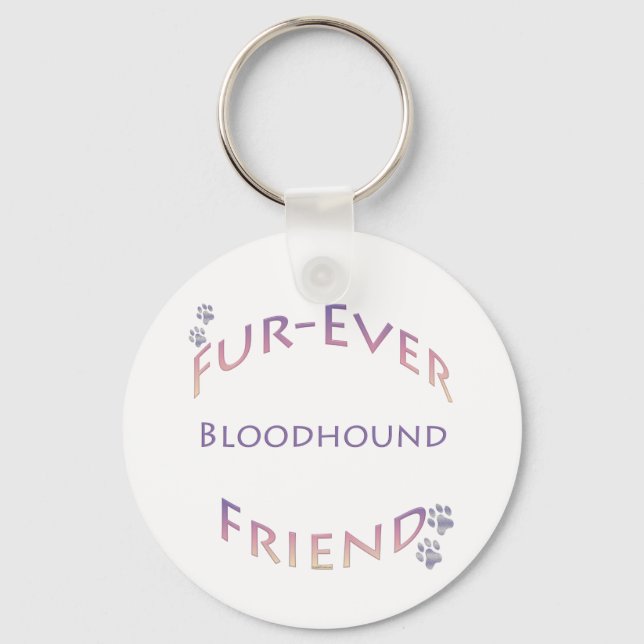 Bloodhound Furever Keychain (Front)