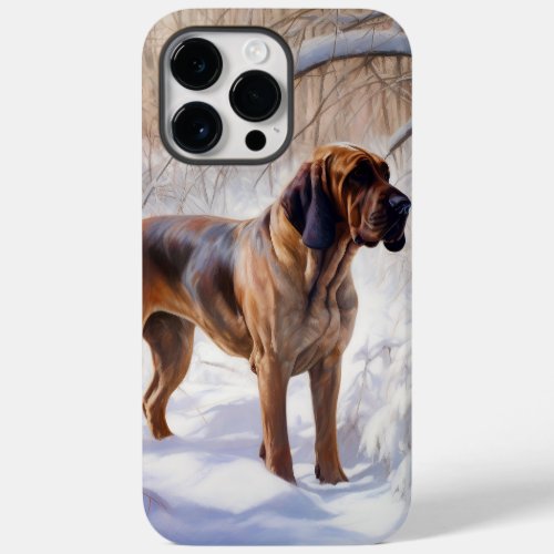 Bloodhound Let It Snow Christmas Case_Mate iPhone 14 Pro Max Case