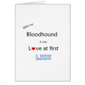 Bloodhound Lick Design (Front)