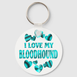 BLOODHOUND Love Keychain