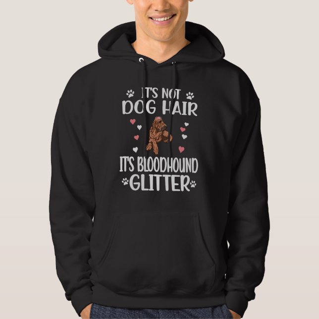 Bloodhound Lover Dog Mom Dad Bloodhound Owner Hoodie (Front)