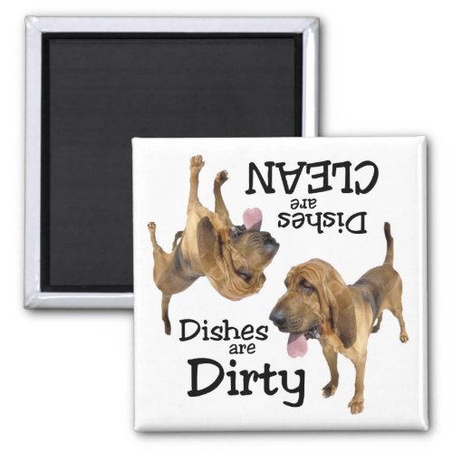 Bloodhound Lovers Dishwasher Magnet
