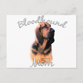 Bloodhound Mom 2 Postcard