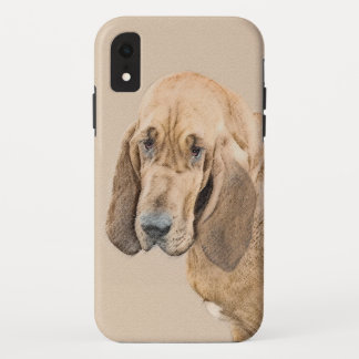 Bloodhound Painting - Cute Original Dog Art iPhone XR Case