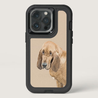 Bloodhound Painting - Cute Original Dog Art iPhone 13 Pro Case
