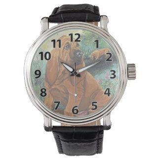 Bloodhound Puppy Dreamer Wristwatch