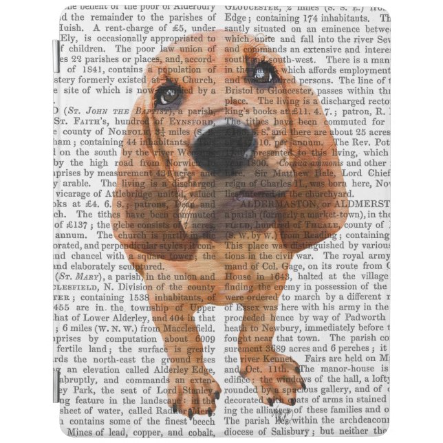 Bloodhound Puppy iPad Air Cover (Front)