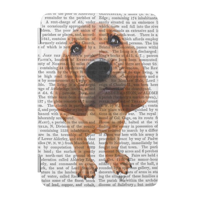 Bloodhound Puppy iPad Mini Cover (Front)