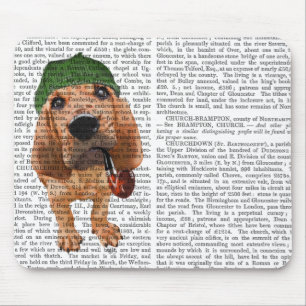 Bloodhound Sherlock Holmes 2 Mouse Pad