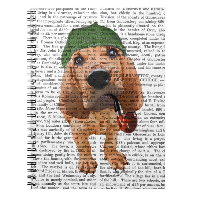 Bloodhound Sherlock Holmes 2 Notebook (Front)