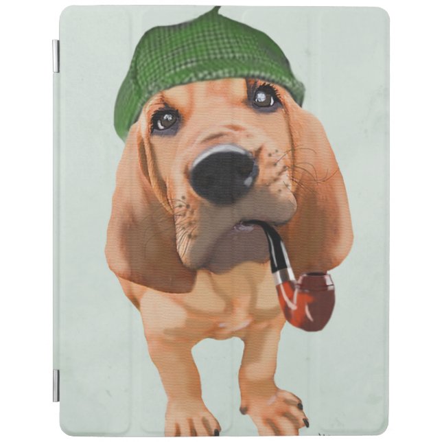 Bloodhound Sherlock Holmes iPad Air Cover (Front)