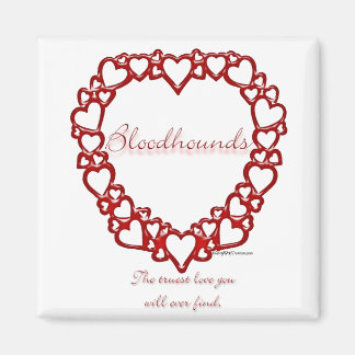 Bloodhound True Love Magnet