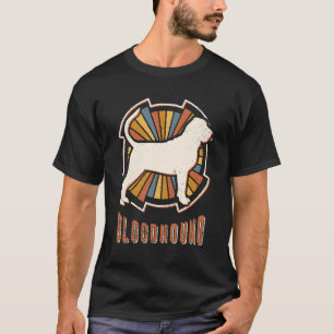 Bloodhound Vintage Classic Retro Dog Love T-Shirt