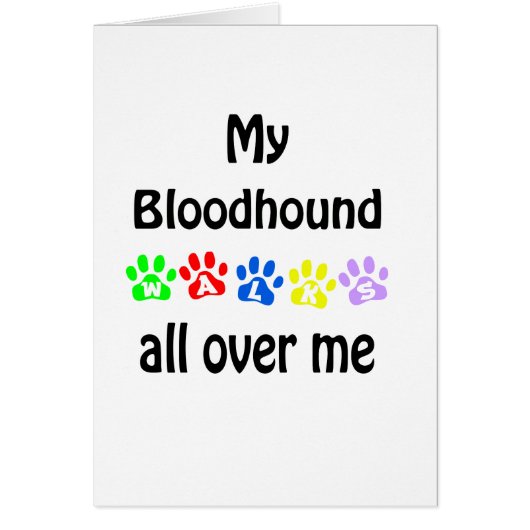 Bloodhound Walks Design (Front)
