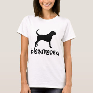 Bloodhound With Cool Text T-Shirt