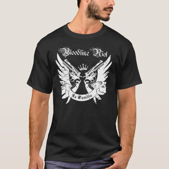 Bloodline Riot - La Familia Tee (Black) (Front)