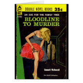 Bloodline to Murder pulp cover (Front)