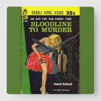 Bloodline to Murder pulp cover