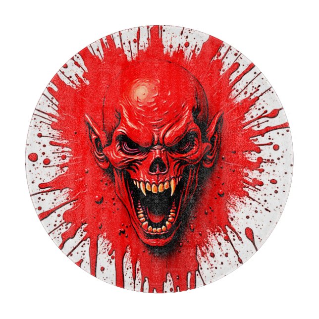 Bloodlust: The Vengeful Vampire Cutting Board