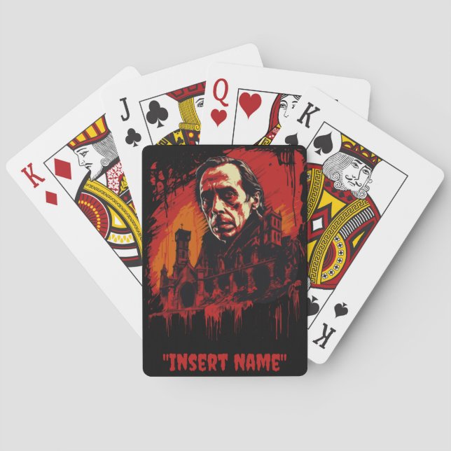 Bloodmoon Castle Poker Cards (Back)