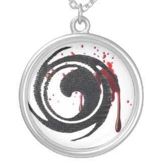 bloodpapers silver plated necklace
