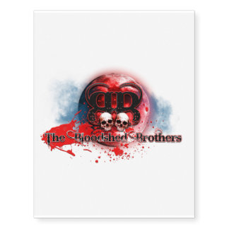 Bloodshed Temp Tattoos
