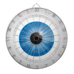 Bloodshot Blue Eyeball Dart Board