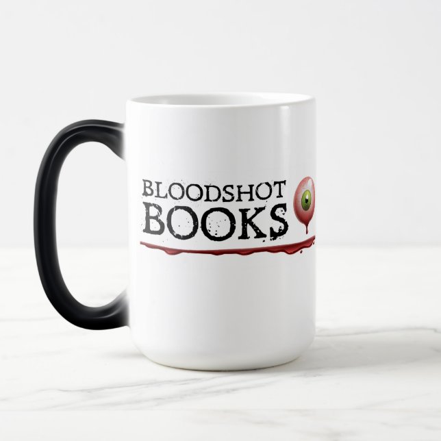 Bloodshot Books Morphing Mug (Left)