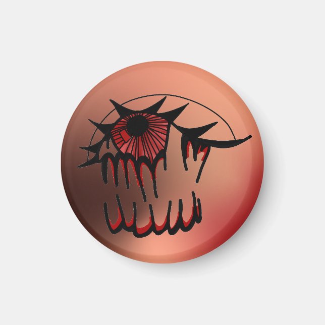 Bloodshot Vision  Magnet (Front)
