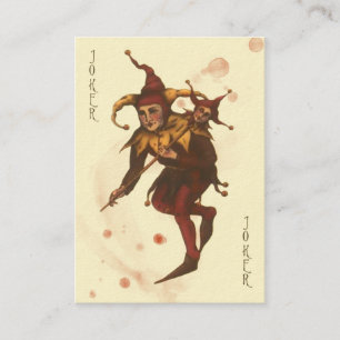 Bloodstained Joker Calling Card