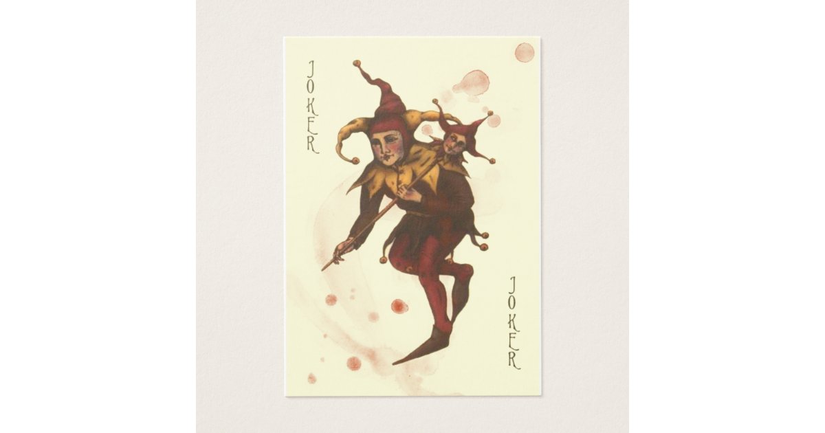 the joker calling card
