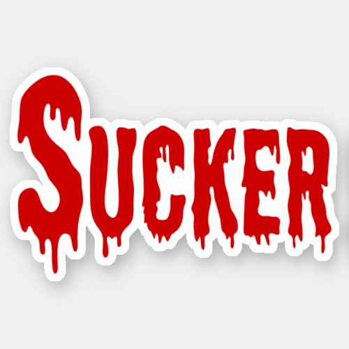 BLOODSUCKER STICKER