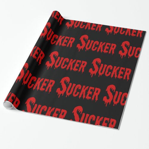 BLOODSUCKER WRAPPING PAPER
