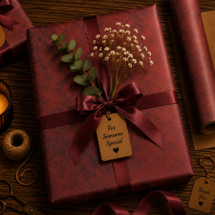 Bloodwarm Stillness Wrapping Paper Sheets