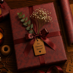 Bloodwarm Stillness Wrapping Paper Sheets