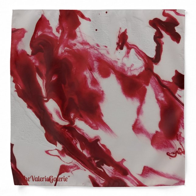 "BLOODWORK" BANDANA (Front)