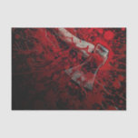 Bloody Ax Scary Horror Halloween Party Tissue Paper<br><div class="desc">Bloody Ax Scary Horror Halloween Tissue Paper</div>