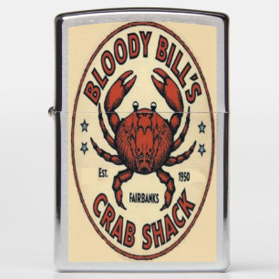 Bloody Bill's Crab Shack Zippo Lighter