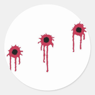 Bullet Hole Stickers - 22 Results | Zazzle