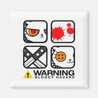 BLOODY BUNNY MAGNET