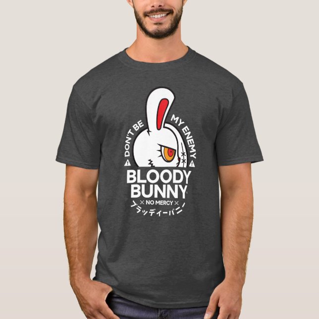 Bloody Bunny No mercy - T-Shirt (Front)