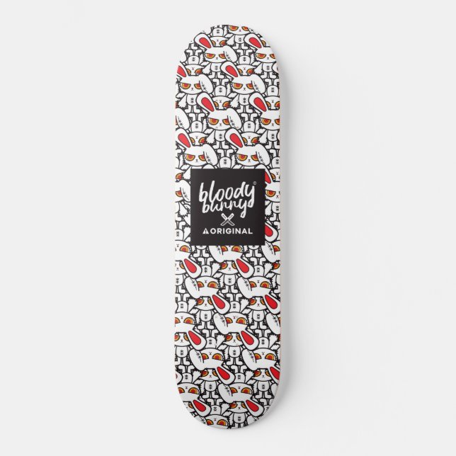 Bloody Bunny Skateboard (Front)