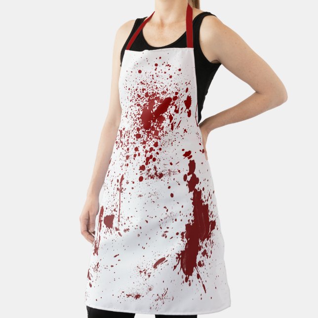 Bloody Butcher Apron Sublimation Print Bloody Butcher Apron Sublimation Print