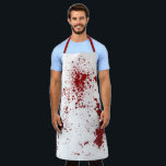 Bloody Butcher Apron<br><div class="desc">This apron has red on it. Blood red. Perfect for butchers or a killer costume.</div>