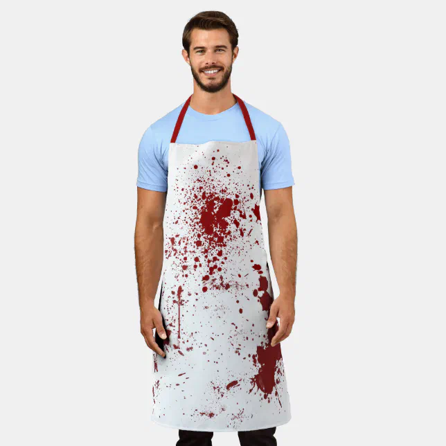 Bloody Butcher Apron Sublimation Print Bloody Butcher Apron Sublimation Print