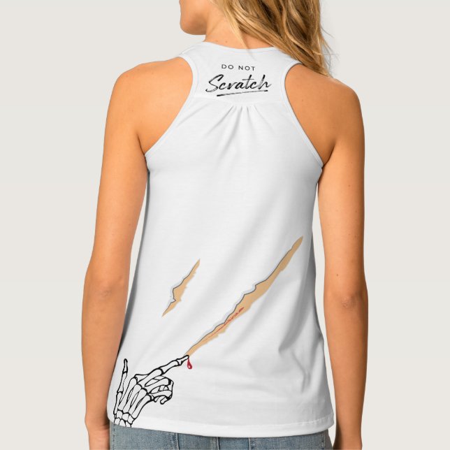 Bloody Claw Tank Top (Back)